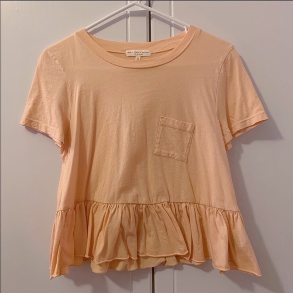 Urban Outfitters Tops - Urban Outfitters Peplum Babydoll Tee
